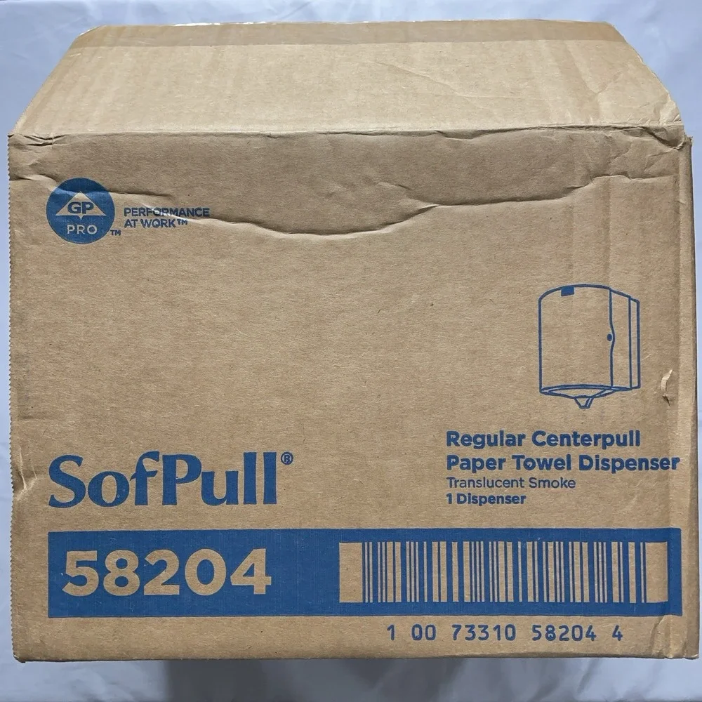 Georgia-Pacific SofPull 58204 Centerpull Paper Towel Dispenser Wall Mount New